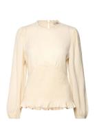 Helen Blouse Cream A-View