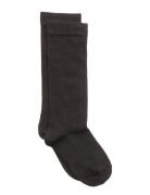 Cotton Knee Socks Black Mp Denmark