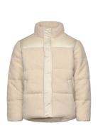 Sdmorgan Pile Puffer Beige Solid