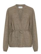 Mschgustel Hope Wrap Cardigan Beige MSCH Copenhagen