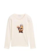 Photo Printed Longsleeve Cream Tom Tailor