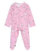 Baby Print Full Bodysuit Pink Gugguu