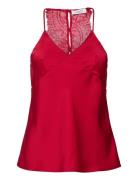 Kin Strap Top Red Rosemunde