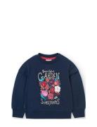 Fleece Sweatshirt For Baby Girl -Bci Blue Boboli