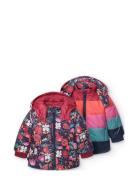 Reversible Parka Floral For Baby Girl Patterned Boboli