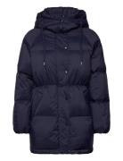 Mid Length Down Jacket Navy GANT