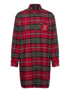 Lrl L/S His Sleepshirt Red Lauren Ralph Lauren Homewear