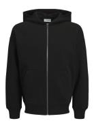 Jjeurban Edge Sweat Zip Hood Noos Black Jack & J S