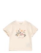 T-Shirt Ss Cream Minymo