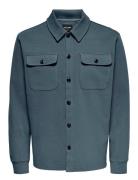 Onsnewkodyl Overshirt Sweat Noos Blue ONLY & SONS