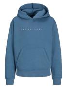 Jjestar Jj Sweat Hood Noos Jnr Blue Jack & J S