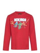 Lwtano 620 - T-Shirt L/S Red LEGO Kidswear