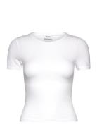 Slim Fitted T-Shirt White Weekday