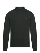 The L/S Fp Shirt Green Fred Perry