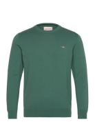 Classic Cotton C-Neck Green GANT