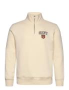 Graphic Half Zip Cream GANT