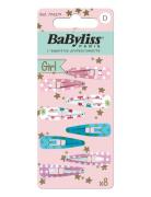 Hair Clip Kids 8 Pcs Patterned Babyliss Paris