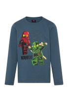 Lwtano 607 - T-Shirt L/S Navy LEGO Kidswear