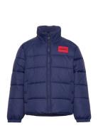 Puffer Jacket Blue Hugo Kids