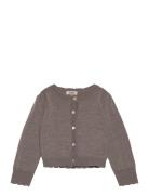 Cardigan Wool Knit Brown Huttelihut