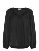 Fqsazy-Blouse Black FREE/QUENT