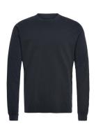 Cotton Jersey Dye Frode Tee Ls Black Mads Nørgaard