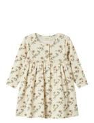 Nbfgavo Ens Ls Body Dress Lil Cream Lil'Atelier