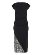 Zanna Jersey Sequin Mix Black French Connection