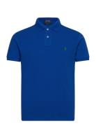 The Iconic Mesh Polo Shirt Blue Polo Ralph Lauren