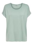 Onlmoster S/S O-Neck Top Noos Jrs Green ONLY