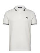 Twin Tipped Fp Shirt White Fred Perry