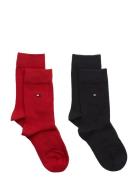 Th Children Sock Th Basic 2P Red Tommy Hilfiger