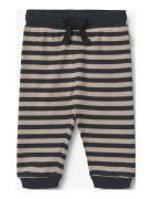 Jersey Pants Leo Navy Wheat