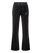 Jc Diamante Wide Leg Jogger Black Juicy Couture