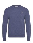 Extrafine Lambswool C-Neck Blue GANT