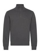 Sacker Rib Half Zip Grey GANT