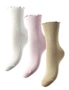 Pcafia 3-Pack Socks White Pieces