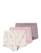 Nmftights 3P Barely Pink Bow Noos Pink Name It