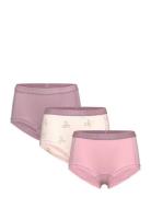 Nkfhipster 3P Barely Pink Bow Noos Pink Name It