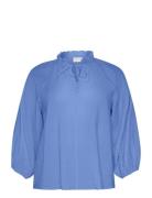 Kclinna Blouse Blue Kaffe Curve