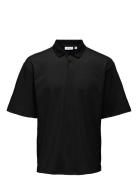 Onscaspian Aut Ss Polo Black ONLY & SONS