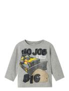 Nmmjeremy Tonka Ls Nreg Top Cplg Grey Name It