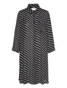 Kamarita Amber Shirt Dress Black Kaffe