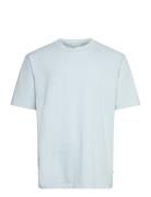 O-Neck Tee Over S/So-Neck Tee Over S/S Blue Lindbergh