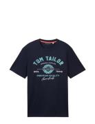 Logo Tee Navy Tom Tailor