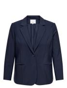 Cartravel L/S Fit Blazer Tlr Navy ONLY Carmakoma