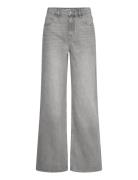 Danila Wideleg High-Rise Jeans Grey Mango