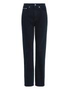 High Rise Straight Navy Calvin Klein Jeans