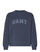 Arch C-Neck Sweat Navy GANT