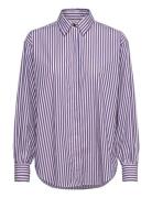 Rel Striped Volume Sleeve Shirt Patterned GANT